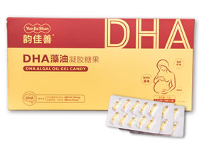 韻佳善DHA藻油凝膠糖果
